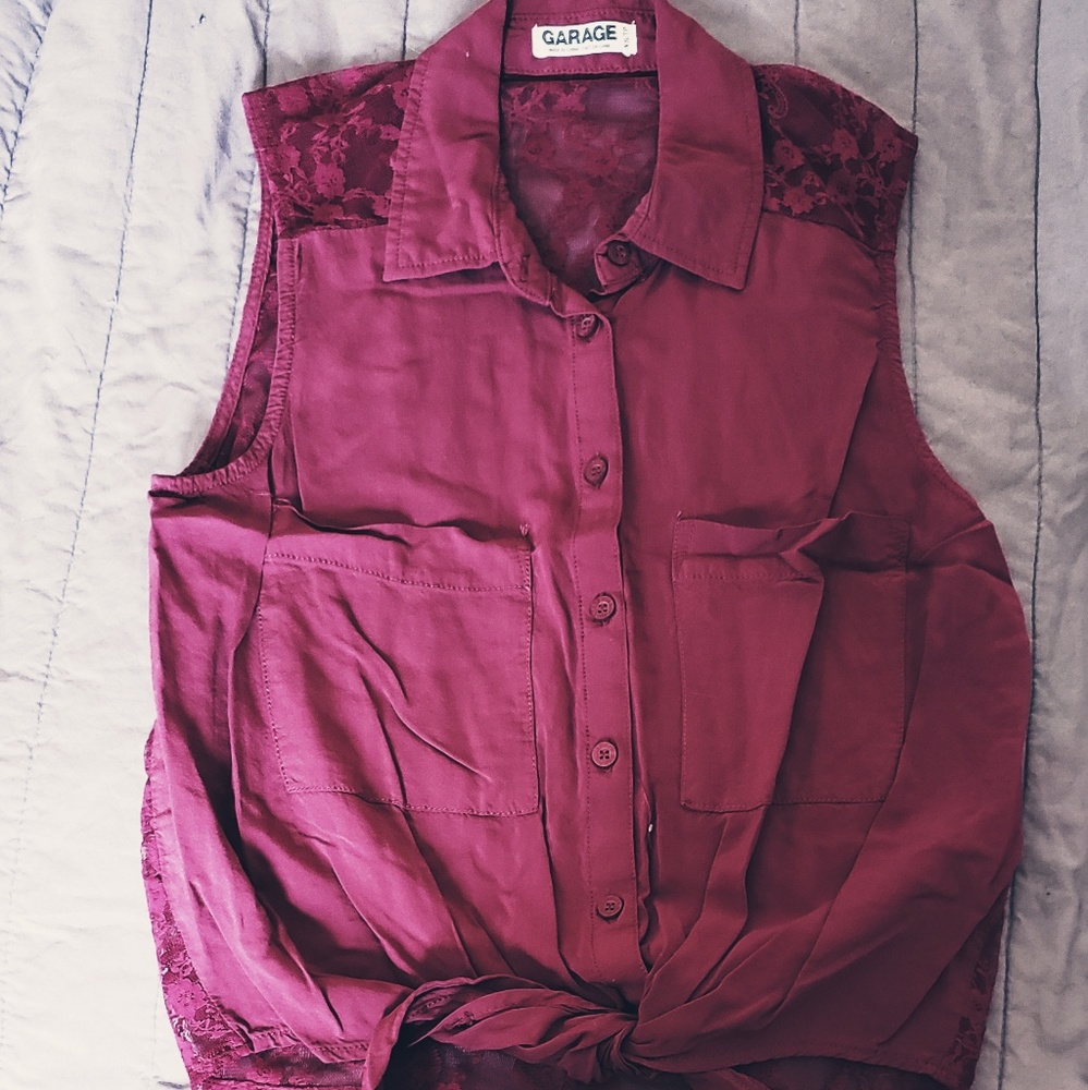 Button up sleeves shirt
